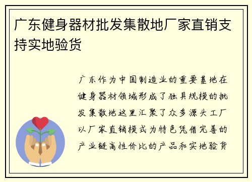 广东健身器材批发集散地厂家直销支持实地验货